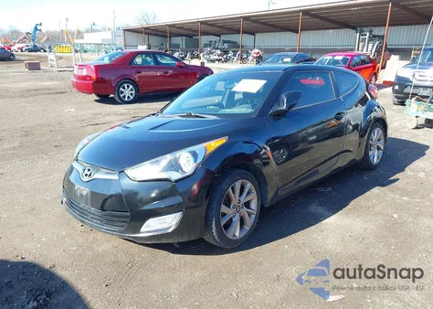 2017 Hyundai Veloster from USA, damaged, VIN KMHTC6AD7HU309294